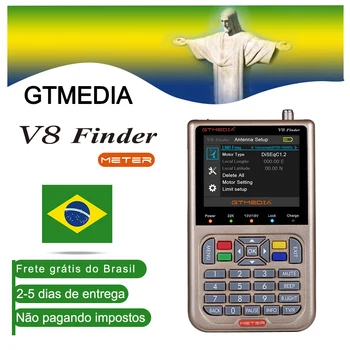 Vroče GTmedia V8 Finder DVB-S2/S2X Sat Meter Sat Finder satfinder bolje kot freesat v8 finder SEDEL WS-6906 6916 6950