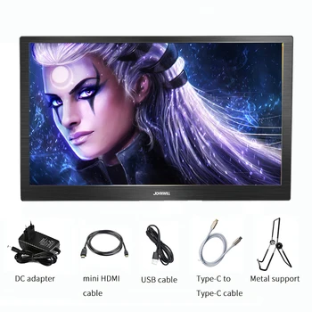 Za 18,4-palčni 4K prenosni monitor 3840X2160 LCD IPS Monitor PC Tip-C HDMI Igralne monitor za Raspberry Pi PS3 PS4 Xbox