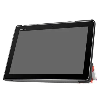 Za Asus Zenpad 10 Z301MFL /Z301ML Tri-krat Zložljivo Stojalo Vzorec Tiskanje Usnje Tablet Folio Primeru Zenpad 10 Z301MFL /Z301ML