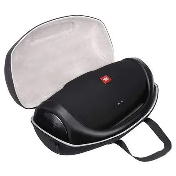 Za JBL Boombox Prenosni Bluetooth Nepremočljiva Zvočnik Primeru Težko Nosite s torbico Vrečko Zaščitna Škatla (Black)