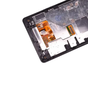 Za Sony Xperia Z1 kompakten M51w D5503 LCD-Zaslon, Zaslon na Dotik, računalnike montaža z okvirjem z1 mini lcd zaslon