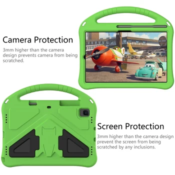 Zaščitna Otrok-Dokazilo Ohišje za Samsung Galaxy Tab A7 2020 T500 T505 Lahka Teža ShockProof Ročaj Stojalo EVA Zaščitna Otroci Primeru