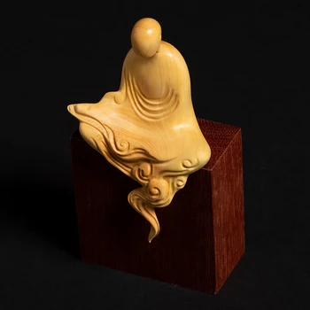 Zen Master Čaj Nastavite Lesa Obrti Dekoracijo Prostora Hišni Ljubljenčki Povzetek Ornament