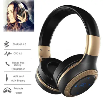 Zložljivi Brezžične Slušalke Športne Slušalke Bluetooth w Mic šumov Prostoročno Klicanje za Samsung iPhone