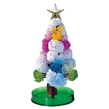 Čarobno Božično Drevo Igrače Santa Claus Čarobno Cvetenja Romantično Češnja Kristalno Drevo Papirja Starši-Otrok, Izobraževanja, Znanosti Igrače