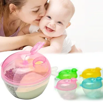0-24M Malčka Otroške Hrane Škatla za Shranjevanje Mleka v Prahu Razpršilnik Trdna Posodo Newborn Baby Prenosni Hranjenje Dojenčkov Dobave