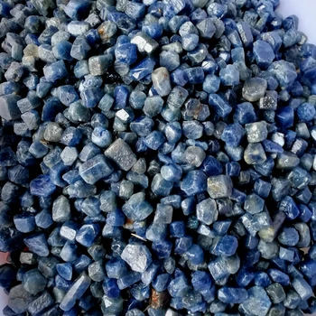 1/2 lb Naravna modra, temno Modra Kristal v Razsutem stanju Korund Kamen Grobo Reiki Vzorec