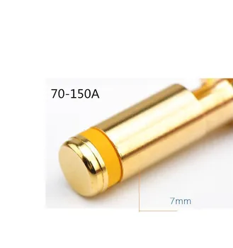 10 Nastavitev/ veliko Amass AS150 Priključek Anti-Iskra, Zlata Bullet 7mm Moški Ženski Za Polnilnik ESC Polnjenje Privede 30%Popusta