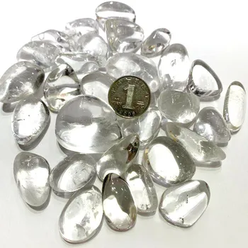 100 g 15-35 mm Naravni Beli Kristalni Gramoz Quartz Crystal Rock Žetonov Naravnih Quartz Crystal Decortive Kamni