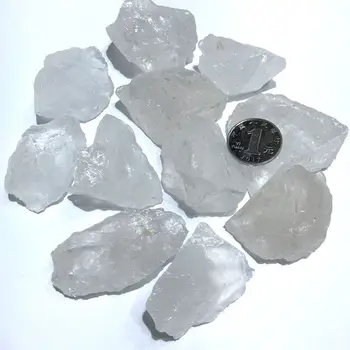 100 g Naravne Mineralne Bela Kvarčni Kristal, Kamen Rock Vzorec Zdravljenja