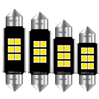 10PCS Festoon 31mm 36 mm 39 mm 41mm LED Žarnice C5W Super Svetla 3030 SMD Canbus Napak Auto Notranje zadeve Doom Lučka Avto Styling Svetlobe