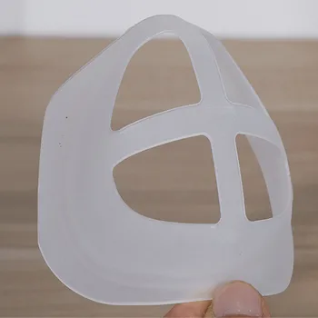 10pcs Innermask 3D Masko Nosilec Usta Masker Okvir Belo Notranjo Nosilec Odstranjevalci Podporo Okvir za Šport Preprečevanje Šminka Off