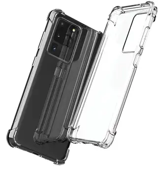 10pcs Za Samsung Galaxy Note 10 lite Primeru, zračna Blazina Super Mehko Zaščito Jasno, Zadnji Pokrovček Za Galaxy S10 Lite Primeru