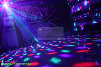 10W LED Luč Disco Glasbe Fazi Osvetlitev DJ RGB Laser Čarobno Žogo Lučka Zvok Vključen Projektor Učinek Svetlobe Za Božični Zabavi