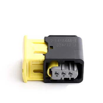 2/5/10/20/50/100sets 2pin auto zaprti plug ožičenje kabel električne nepremočljiva priključek 2-1418448-2
