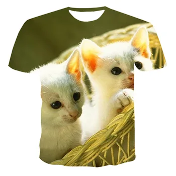 2021 Poletje 3D moška T-Shirt Koala Kratki Rokavi T-Shirt O-Vrat Velikosti Živali Tiskanja Vrh Svoboden Priložnostne T-Shirt (prilagodljiv)