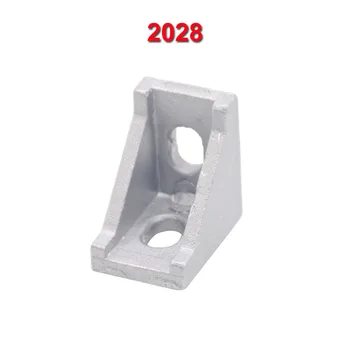 20PCS 2028 Kotu Vgradnjo Kota Aluminija 20 x 28 L Priključkom Nosilec za leto 2020 Industrijske Aluminij Profil