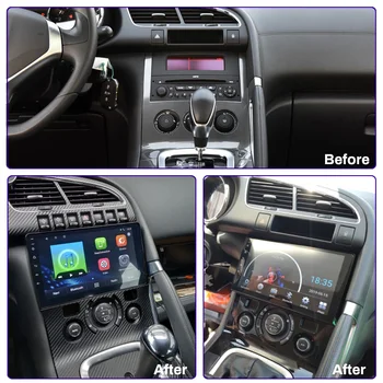 2G RAM-a, Android 9.0 Za Peugeot 3008 2009-2013 Avto Radio Multimedijski Predvajalnik Videa, GPS Navigacijo