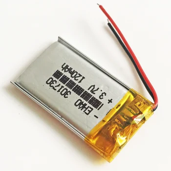 301730 3,7 V 120mAh Litij-Polymer Li-Po baterija li-ion Baterija, Ročni Navigator za Mp3, GPS, bluetooth, Kamera 3*17*30 mm