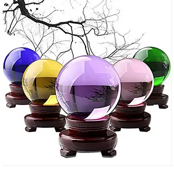 40 mm Kristalno Steklo Žogo Barva Žogo Obrti Namizno Dekoracijo Doma Namizni Dekor Fotografija rekviziti Doma Decors