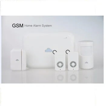 433 MHZ Android ISO App Brezžični GSM Domov Alarmni Sistem SIM Pametni Dom Protivlomni Varnostni Alarmni Sistem, Komplet ir PIR