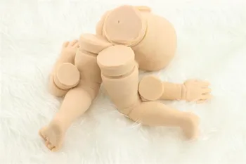 50 cm Mehka Veren Resnično Človeško Kožo Trdna Silikonski Prerojeni Baby Doll komplet Igrač 20 palčni kit prerojeni dojenčki novorojenčka lutka Model