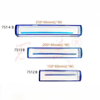6 Inch 5X STOEMI Modra Postavljeno Kupolami Bar Lupo 7512B w/Branje Sledenje Line Optični orodni Vrstici Povečevalno Steklo