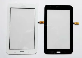 7.0 cm Za Samsung Galaxy Tab 3 Lite SM-T111 T111 SM-T110 T110 Zaslon na Dotik Steklo Objektiv Računalnike Steklo Črno Bel S Trakom