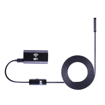 720P Wifi Endoskop Kamera Mini Nepremočljiva Mehko Kabel-Pregledovalna Kamera 8 mm USB-Endoskop Borescope za IOS Endoskop Za iPhone