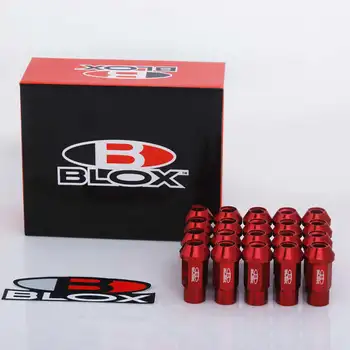 Blox Dirke Kovani 7075 Aluminija Kolesa Lug Matice M12X1.25 / M12X1.5, L: 50 mm 20PCS EP-BLOX750