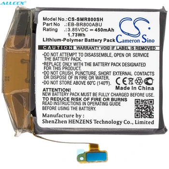 Cameron Kitajsko 450mAh Baterija EB-BR800ABU,GH43-04855A za Samsung Galaxy Watch 46mm,SM-R800,SM-R805