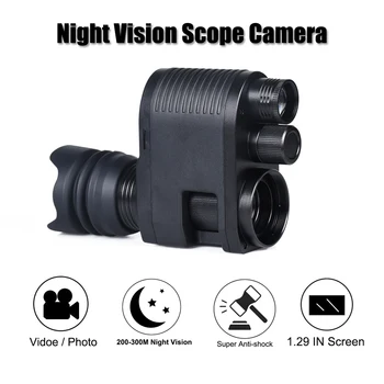 Digital Night Vision Področje uporabe Kamere Foto Video Riflescope Optične Pogled Ir Kamera za Popolni Temi Lov Megaorei 3