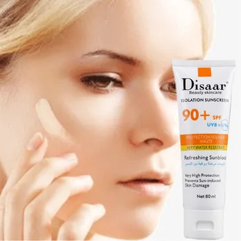 DISAAR 80ml Čarobno Vlage SPF90PA++ Blazine za Beljenje zračne blazine Izolacijo za zaščito pred soncem Temelj Ličila scar removal cream