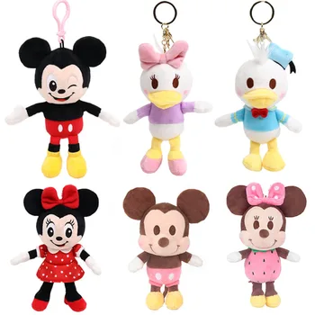 Disney Mickey Miške Minnie Mouse, Donald Duck Anime Pliš Plišaste Lutka Darilo za Otroke