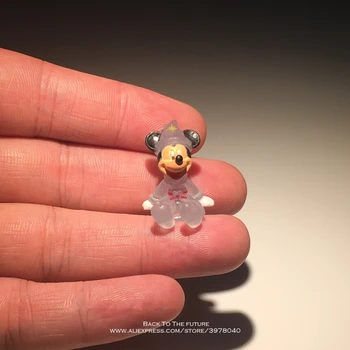 Disney Mickey Mouse pregleden 2 cm Dejanje Slika Držo Anime Dekoracijo Zbirka Figur Toy model za darilo otrok