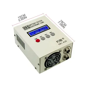 EBC-A20 Baterije Tester 5A Polnjenje 20A Razrešnice Podporo PC Programske opreme za Nadzor E5BB Vroče