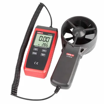ENOTA UT363S Digitalne Prenosne Hitrosti Vetra, količine Zraka Tračni Meter Anemometer 30 m/s LCD Elektronski merilnik vrtljajev z Osvetlitvijo