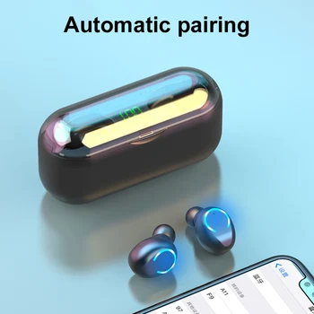F9-8 TWS Bluetooth 5.0 Slušalke Brezžične Slušalke Športne Nepremočljiva Čepkov Hi-fi Zvok Slušalke Gaming Slušalke za Pametni telefon