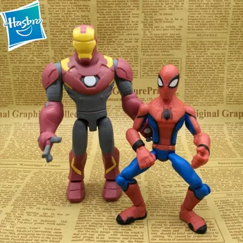 Hasbro Marvel Avengers Junakov, Spiderman, Iron Man, Akcijska Figura Model Igrače Otrok Darila