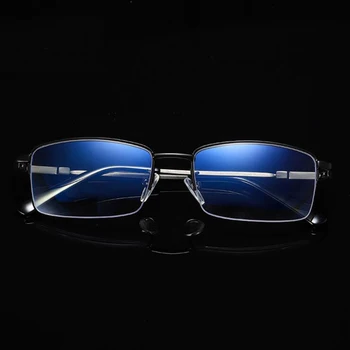ISENGHUO Anti Modra Svetloba Multifokalna Pol Okvir Obravnavi Očala Moških Progresivna Očala Žensk v Bližini Daleč Pogled Dioptrije za Očala