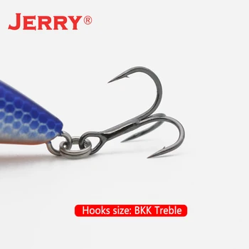 Jerry IRIS Ultralahkih Ribolov Vab Plavajoče brancin Wobblers 45mm 4.2 g Mešane Barve Trdi Vabe Postrvi Bas Ribolov Ščuka