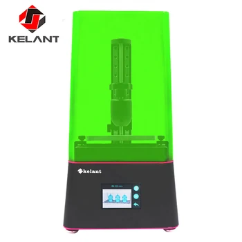 Kelant Flare d200s SLA 3D Tiskalnik Pro zobni nakit impressora 2560*1440 UV Smolo 405nm 2k LCD zaslon, 6