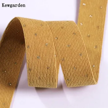 Kewgarden Debelo Trak Zlata Pika Velvet Traku 38 25 10 mm 1