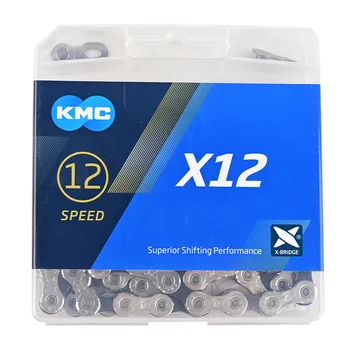 KMC X12 12 hitrost 126L MTB Gorsko Kolo Kolo Verige 12s Zlato Verigo s Čarobni Gumb za Dele Koles Z Original škatlo