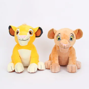 Komplet 2 Disney 30 cm Levji Kralj Simba Plišastih Igrač Otrok Simba Brazgotina Nala Mehko Polnjene Živali Plišastih Igrač Otroci Darila Božič