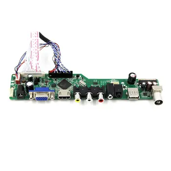 Latumab Nov Komplet za LP171WX2-A4K5 TV+HDMI+VGA+USB LCD LED zaslon Gonilnik Krmilnika Odbor Brezplačna dostava