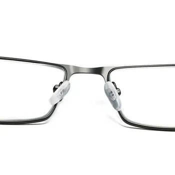 LeonLion Moških Titanove Zlitine TR90 Obravnavi Očala, ki Niso okrogle, Prevlečeni leče Retro Poslovnih Daljnovidnost Recept Očala
