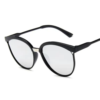 Moda Mačka Oči, sončna Očala Za Ženske blagovne Znamke Oblikovalec Razkošje Plastična sončna Očala Classic Vintage Dame sončna Očala UV400