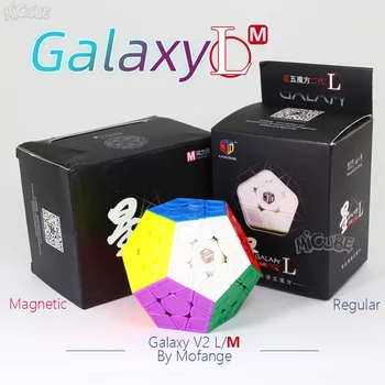 Mofangge X-Man Galaxy V2 L M Kocka Megaminxeds Čarobne Kocke Magnetni &Redno Hitrost Puzzle Strokovno 12 strani Cubo Magico Qiyi