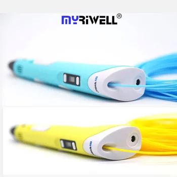 Myriwell 3d pero in ABS100m PLA100M Skupaj 200 m 1.75 mm varnostne nitke 3d ročaj+kopija odbor vzorec+ stojalo +Prst rokav